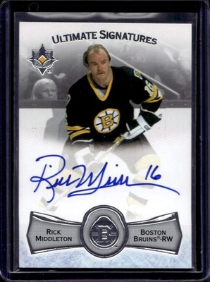 Rick Middleton 2022-23 Upper Deck Ultimate Collection #US-RM Auto