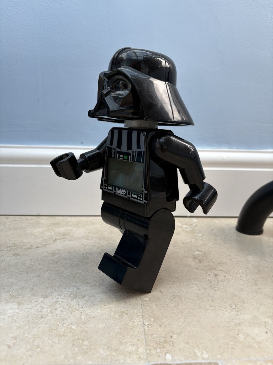 LEGO Darth Vader Alarm Clock with Moveable Arms and Legs Battery