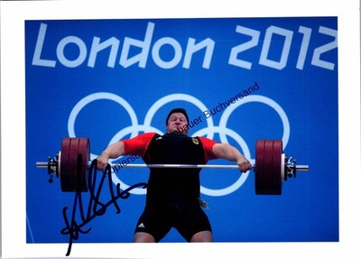 Original Autogramm Matthias Steiner Gewichtheber /// Autogramm Autograph  320235
