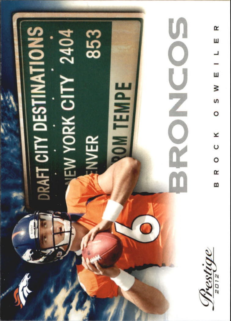 Brock Osweiler Panini Prestige Draft City Destinations #15 Base