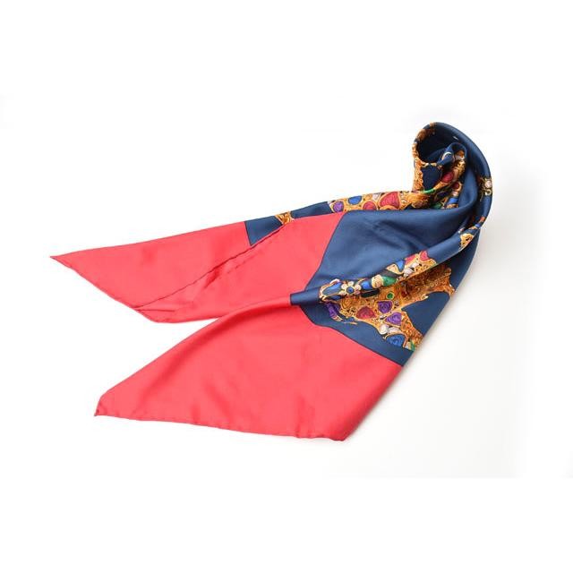 CHANEL Scarf Silk W88cm x H88cm Women's Accessories Made in Italy