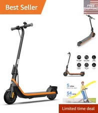 Ninebot eKickScooter C2 Pro - 6.8 Miles Range & RGB Lights, Certified Safe Ride