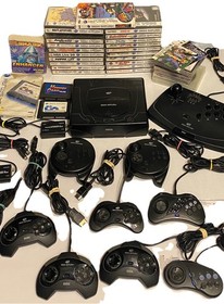 Sega Saturn MK-80000A Console + 39 Games ,Controllers ,+ More-Bundle/Lot(Tested)