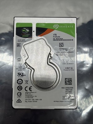 Seagate FireCuda 1TB 	1U7172-500 Internal Hybrid Hard Drive SSHD 2.5-inch SATA