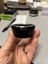 Nikon to Micro 4/3 Adapter