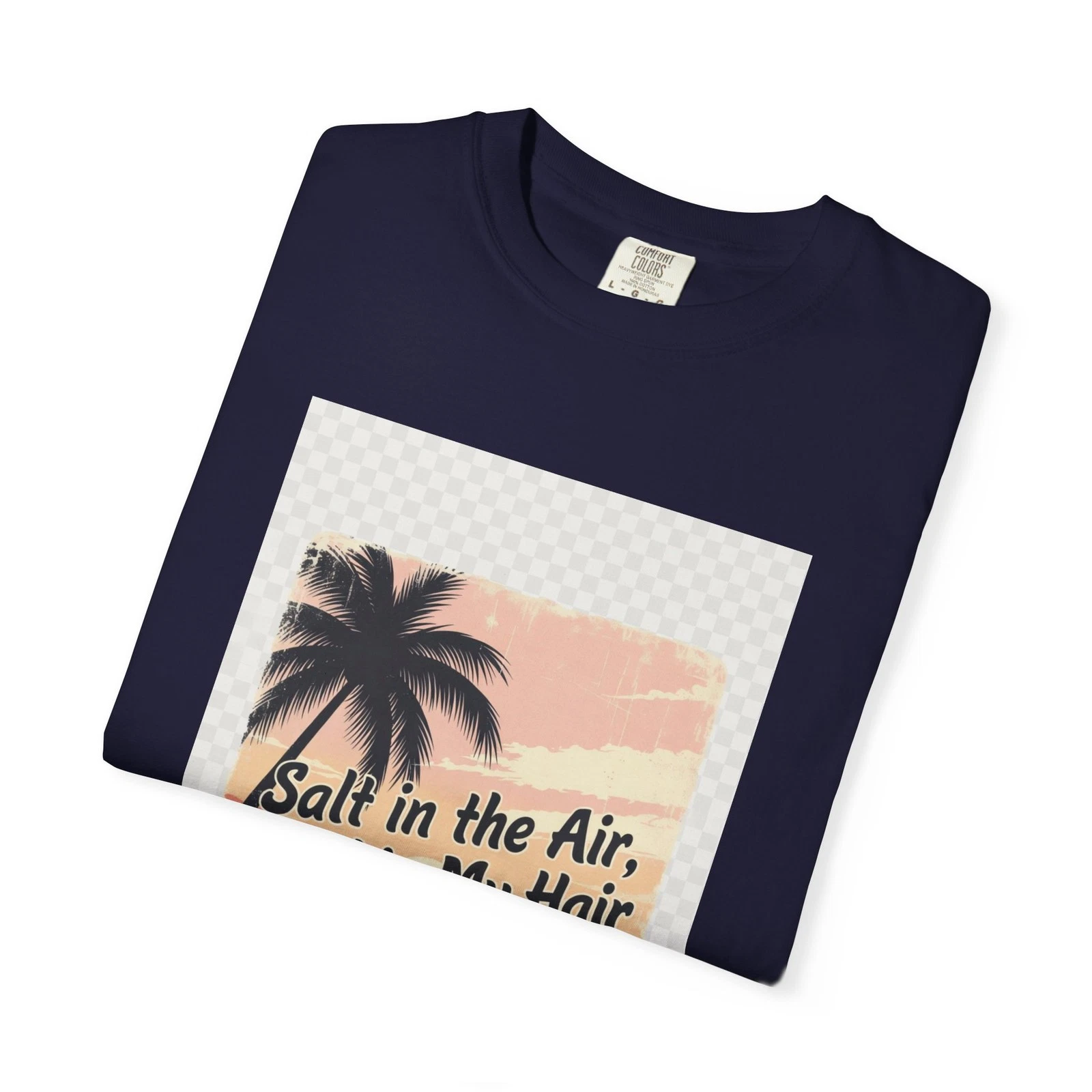 Salt in the Air Sand in My Hair Beach T-Shirt - product detail image 3