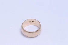 10k Gold 6.62 g Yellow Gold 8.00 mm Band Ring Size 6.5 Antique Classic Women