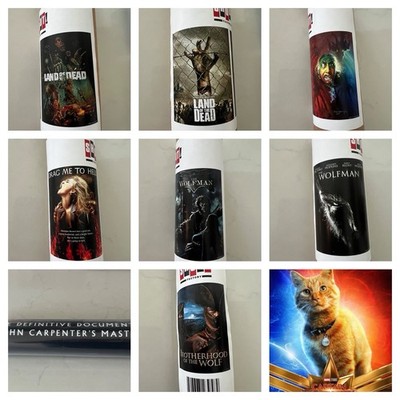 9 Horror Posters Lot - Scream Factory - Land of the Dead Wolfman Drag Me to Hell