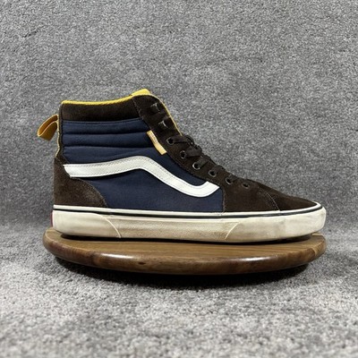 Vans Filmore Hi Vansgaurd Mens Size 12 Brown Blue Athletic Outdoor Shoes Used