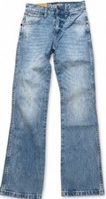 NWT Wrangler Retro Slim Boot Jeans Boys Youth Sz 11 Slim Light Wash Denim