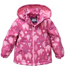 Outburst Baby Mädchen Softshelljacke Jacke Tropfen rosa
