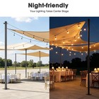 Yescom Outdoor String Light Poles 10Ft 6-Pack Heavy Duty Metal Post for Outside — photo 9