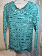 Women's Aeropostale Loose Knit Cotton Sweater Medium