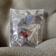 STYX Band Enamel Pin Set 2pcs Classic Logo Rock Fan Collectible Gift