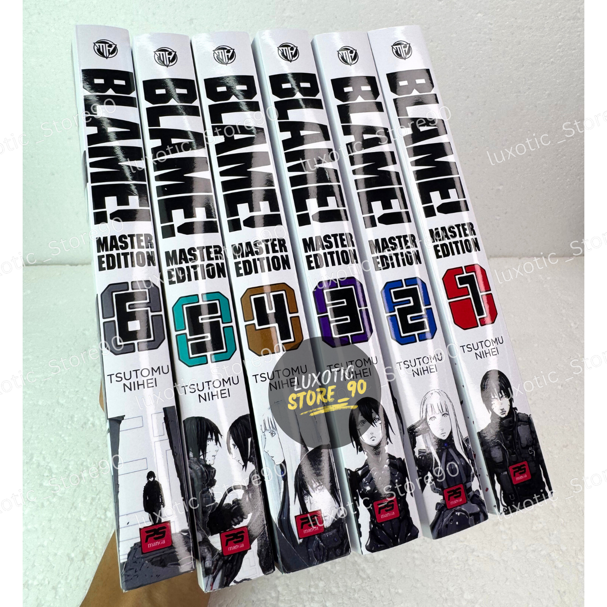 Blame! Master Edition Manga Vol. 1-6 Full Set English Version