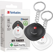 Verbatim My Key Finder Bluetooth Tracker Keychain Item Finder Tag