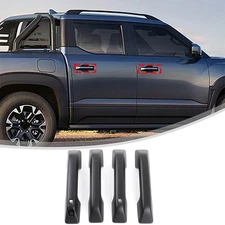 Matt Black Car Exterior Door Handle Protect Cover For BYD Shark High Spec 2024+