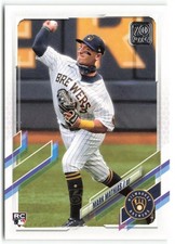 2021 Topps Mark Mathias RC Milwaukee Brewers #421