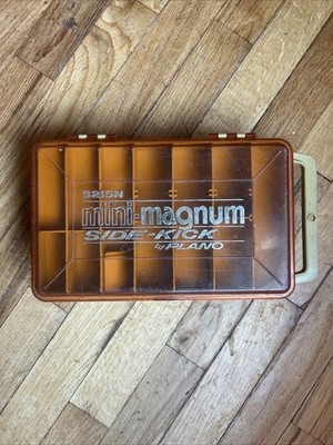 Plano Mini Magnum 3215 Side-Kick Double Sided Fishing Tackle Box Lure Organizer