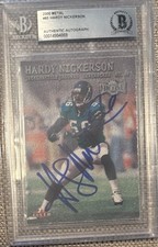 Signed BAS Slabbed 2000 Metal Hardy Nickerson Jacksonville Jaguars