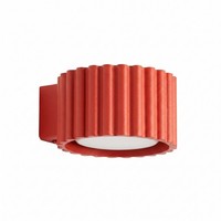 Wandlampe Schlafzimmer Aluminium Rot GX53 Blendarm Flur B:10 Cm Wandleuchte BüRo