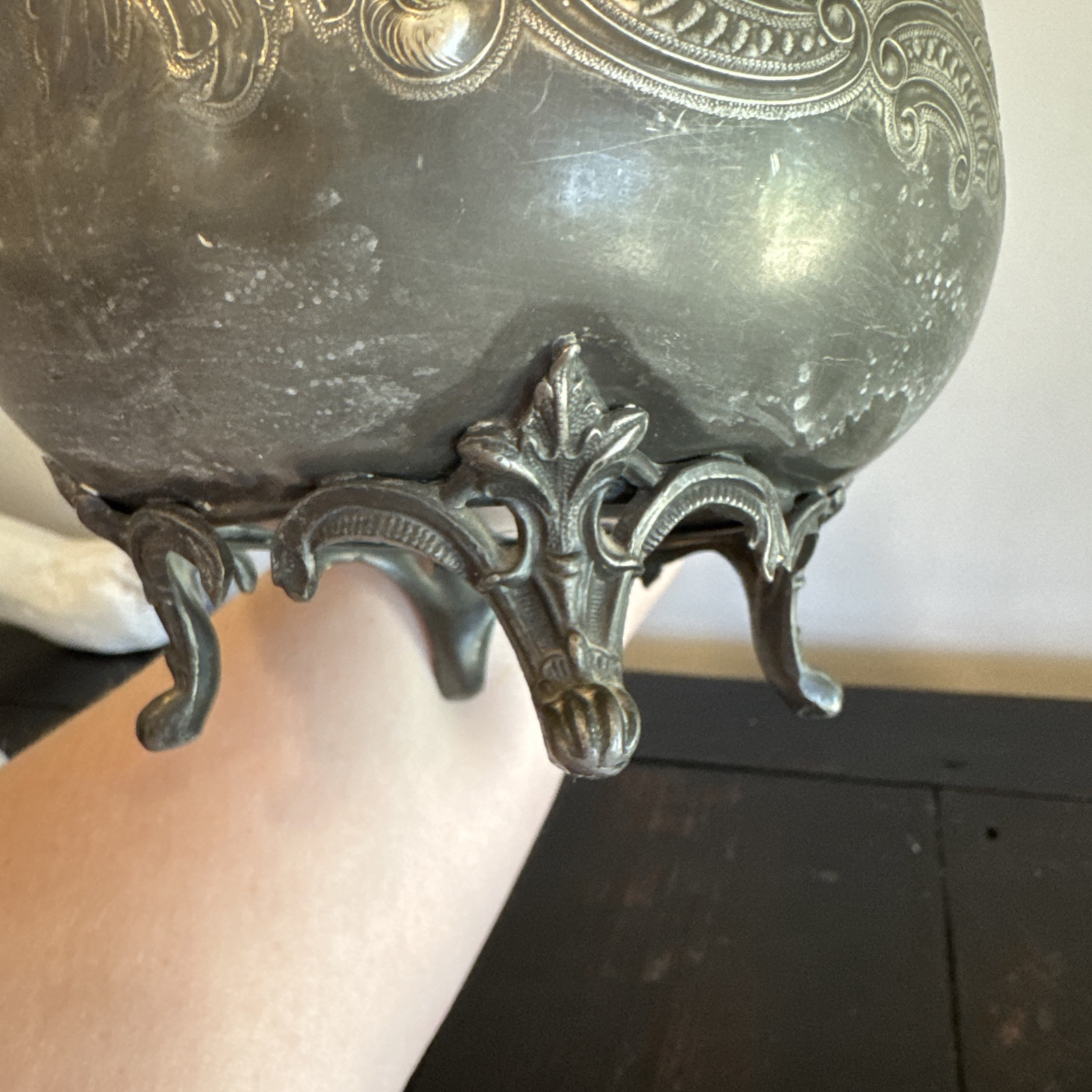 Vintage Atkinson Bros Silver Teapot