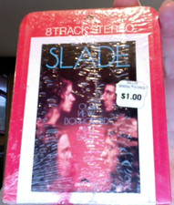 Slade- Old New Borrowed and Blue- sealed 8 track tape- UK import
