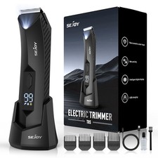 SEJOY Razor Beard Shaver Cutting Cordless Electric Body Hair Trimmer For Mens AU