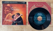 45 7" EP FRANK SINATRA SWINGIN' LOVERS EAP 2-653
