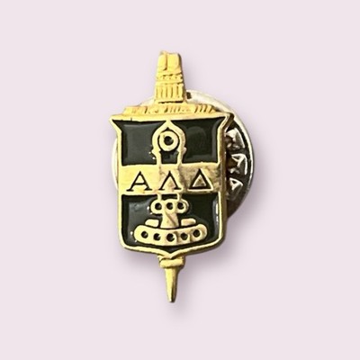 Vintage Alpha Lambda Delta Honor Society   Gold Tone Lapel Pin Academic