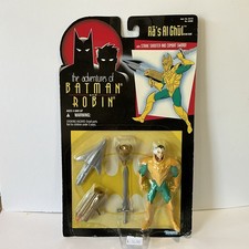 Adventures of Batman And Robin Figure Kenner Ra's Al Ghul Strike Shooter 1995