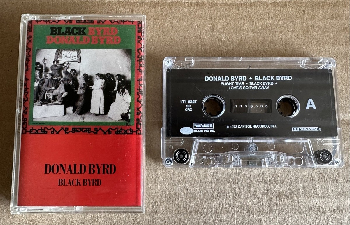 DONALD BYRD Black Byrd CASSETTE TAPE Blue Note Records FUNK JAZZ 