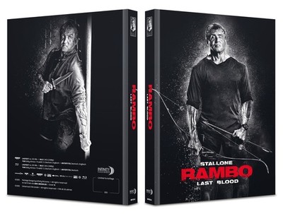 Rambo V - Last Blood - Limited UNCUT Mediabook Cover B - Neu/OVP - Nr. 002