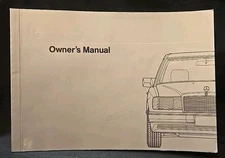  1990 MERCEDES BENZ  300 SEL 300 SE OWNERS MANUAL SALESMAN DEALERSHIP ORGINAL