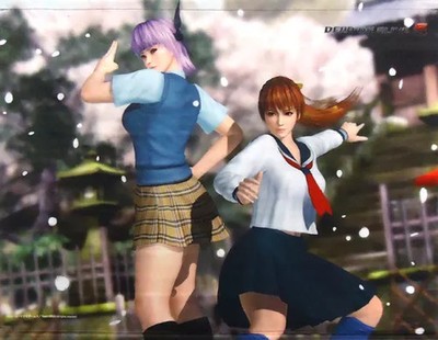 Koei Tecmo Dead or Alive 5 Ultimate Ayane Kasumi B2 Tapestry Arcade