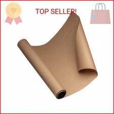 DIY CREW Brown Kraft Paper Roll - 30 Inch x 150 Feet - USA Made - Recycled Mater