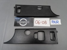 2006-2008 Mazda Miata Mx5 Nc Door Switch Surround Bezel Pair Black 4 2006-2008 Mazda Miata Mx5 Nc Door Switch Surround Bezel Pair Black 4
