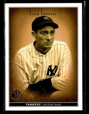 2002 SP Legendary Cuts #83 Tony Lazzeri Card New York Yankees