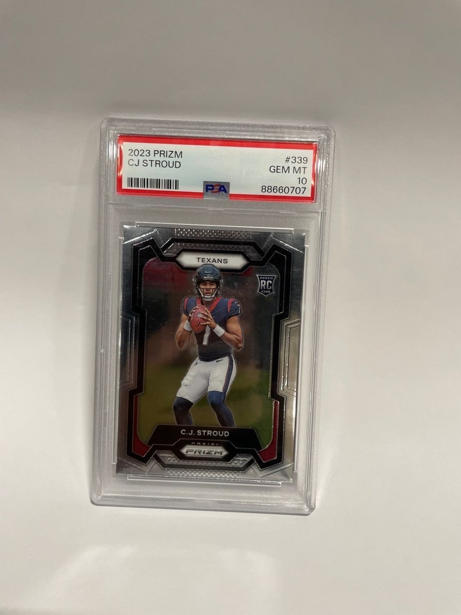 PANINI 2023 Prizm #339 CJ Stroud PSA GEM MT 10