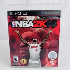 NBA 2K14 PS3 Complete CIB LeBron James PlayStation 3 Basketball Game