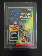 Autographed Star Wars C-3PO Freeze Frame Power of the Force w Cargo Net and Body