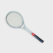 VINTAGE WILSON "T3000" METAL TENNIS RACQUET 4 3/8 . ANTIQUE / DISPLAY