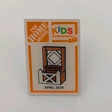 Home Depot Kids Workshop Lattice Planter Garden Pin - April 2024