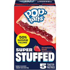 Pop-Tarts Super Stuffed Strawberry Blast 10.9 oz 5 Ct - FREE SHIPPING