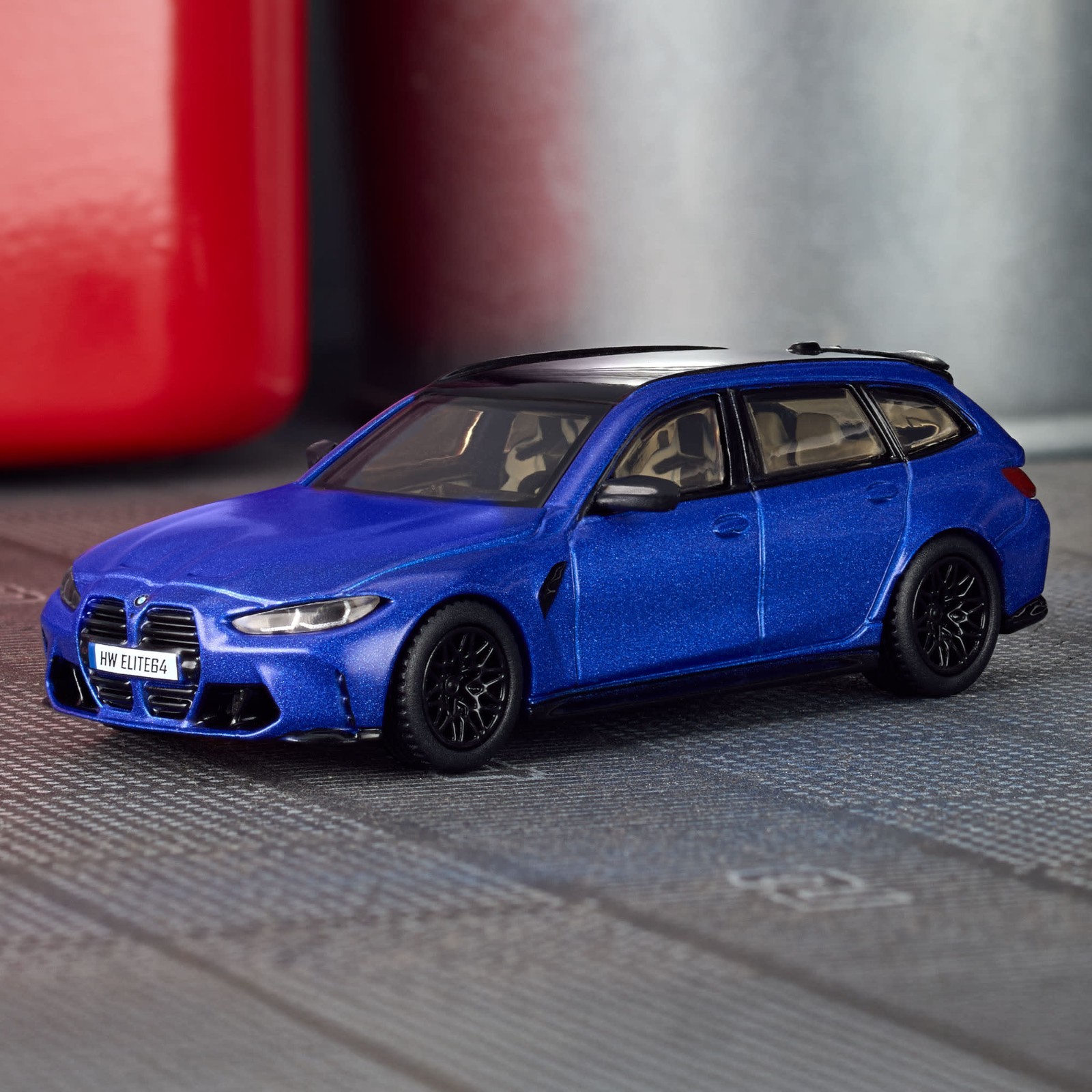 Hot Wheels Elite 64 BMW M3 Touring cadeau idéal pour passionné auto