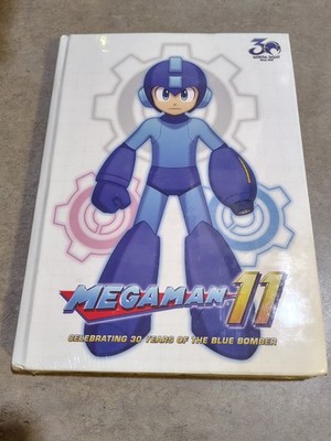 Mega Man 11 Collectors Guide Hardcover Prima NEW SEALED     