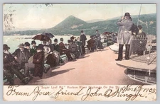Vintage 1905 Sugar Loaf Mt Hudson River Highlands Postcard New York