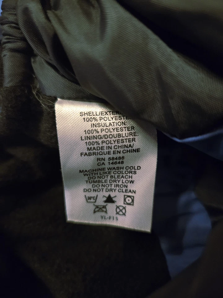 Babero de nieve Sierra blanco talla 3T niño pequeño impermeable azul Foto 4 de 4