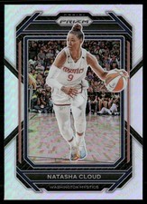 Natasha Cloud 2023-24 Panini Prizm WNBA Silver Prizm Washington Mystics #106