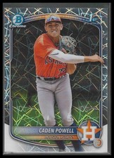 2025 Bowman Chrome #BCP-212 Caden Powell Prospects Laser Houston Astros